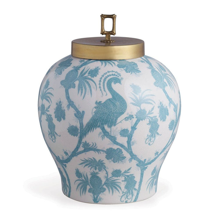 Balinese Peacock Jar