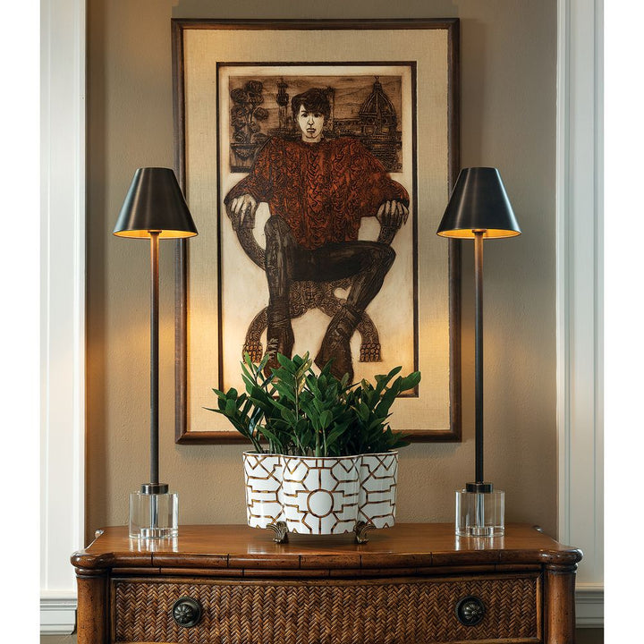 Planters Scalamandre Baldwin Quatrefoil Planter