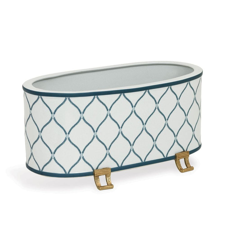 Planters Deane Slate Oval Planter