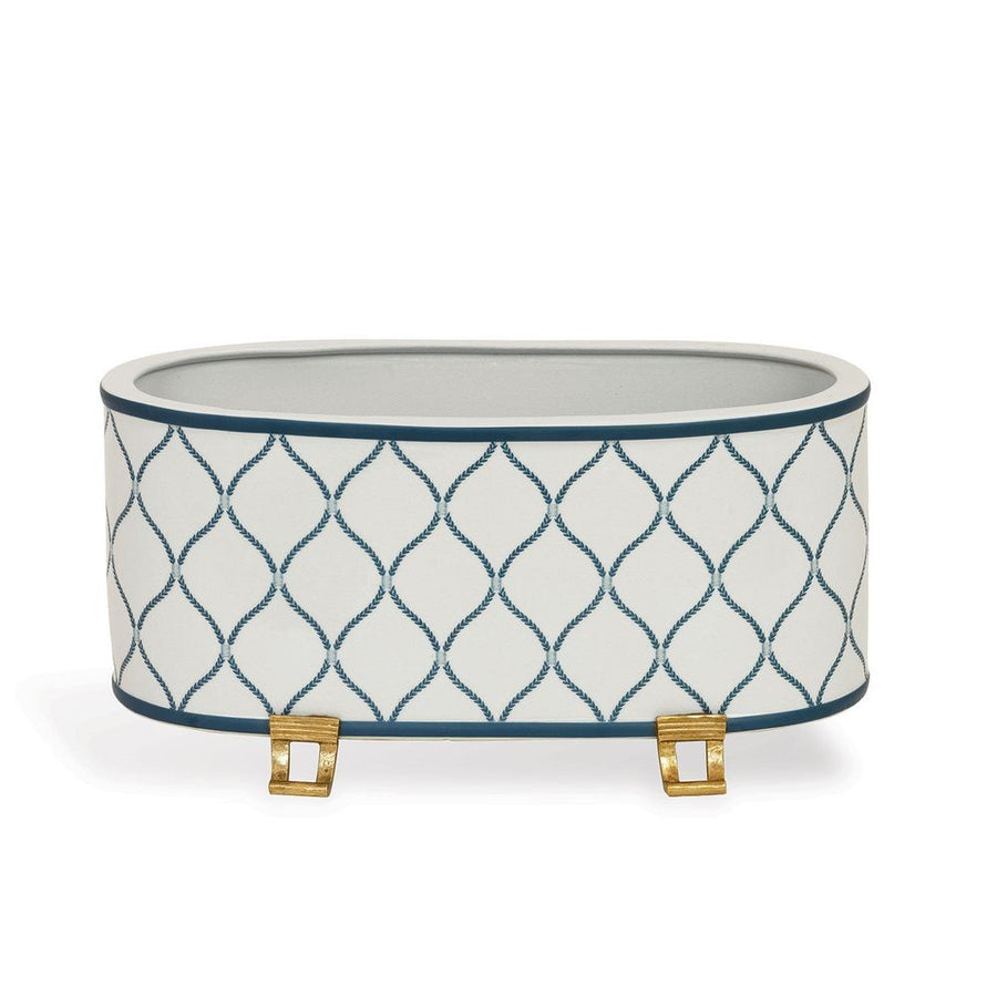 Planters Deane Slate Oval Planter