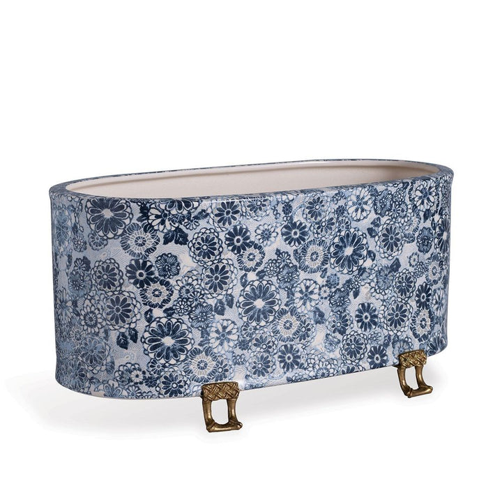 Planters Siberian Tiger Oval Planter