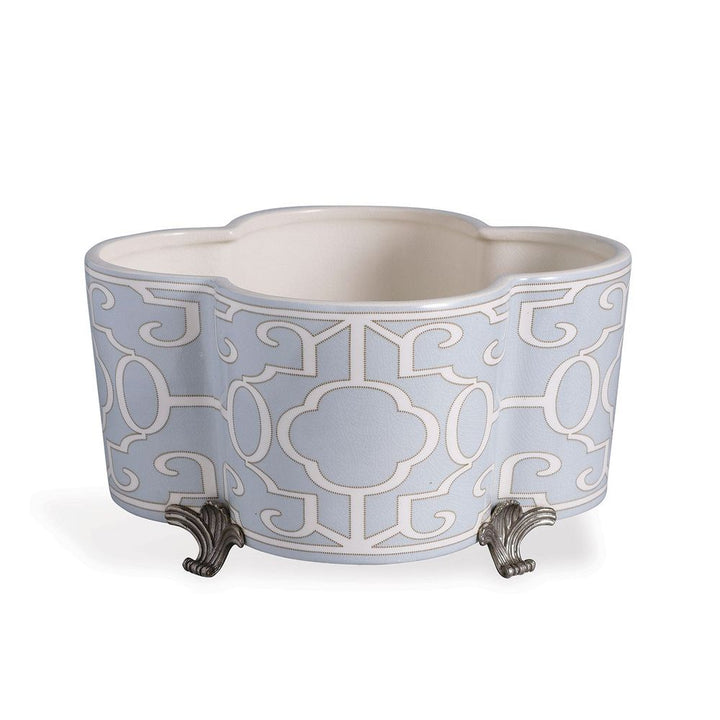 Planters Ming Fretwork Quatrefoil Planter