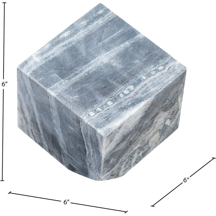 Block Genuine Marble Decorative Cube — Panda