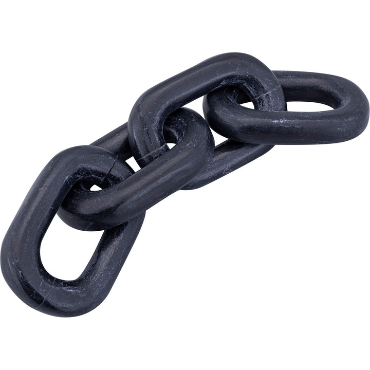 Lynx Genuine Marble Decorative Chain Links — Black