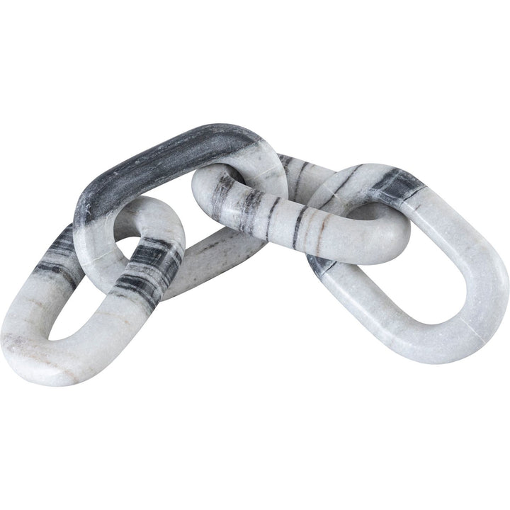 Lynx Genuine Marble Decorative Chain Links — Panda