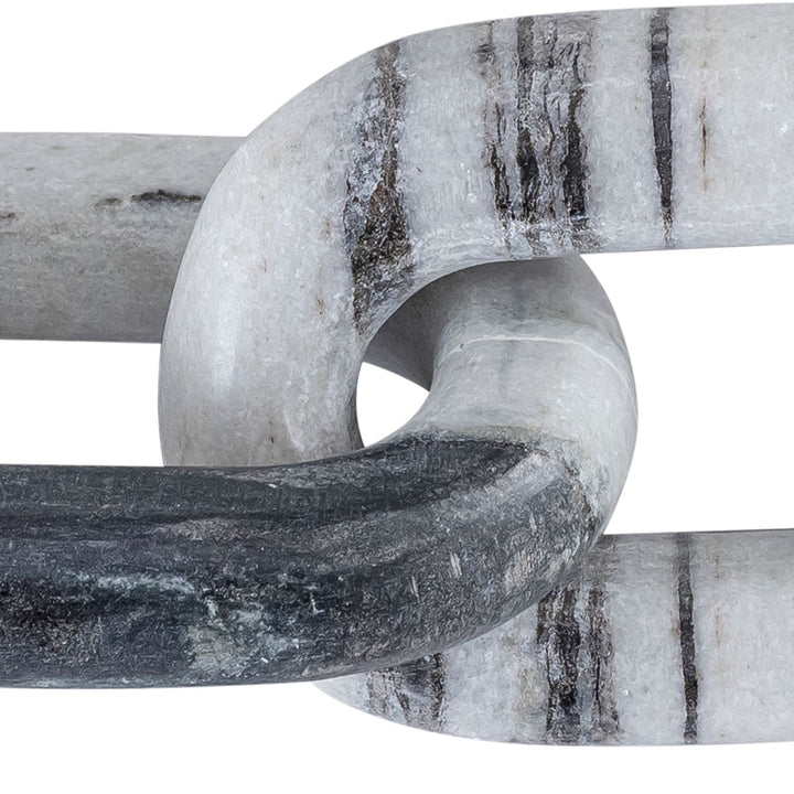 Lynx Genuine Marble Decorative Chain Links — Panda