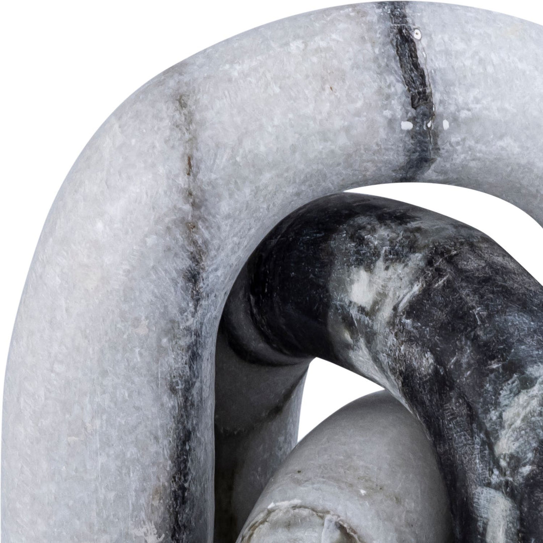 Arco Genuine Marble 3pc. Decorative Object — Panda