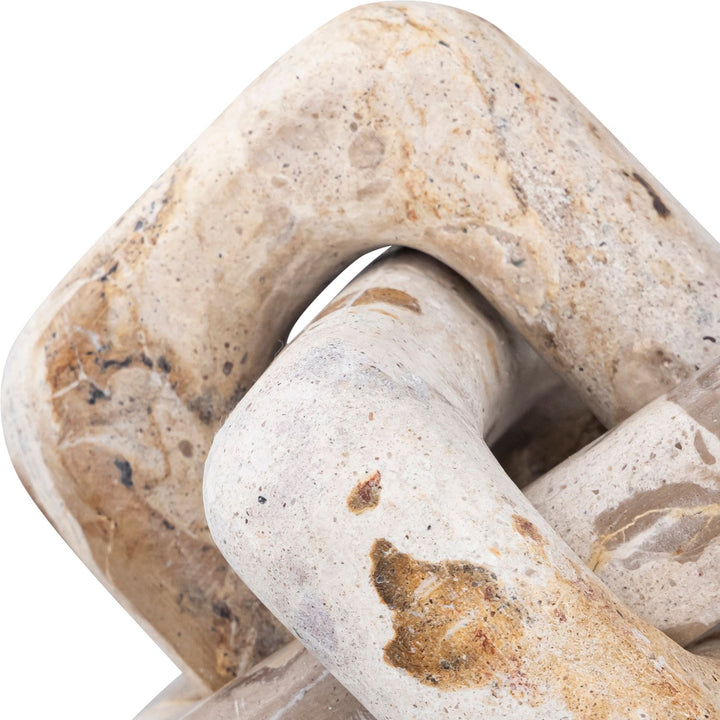 Bond Genuine Marble Decorative Knot — Beige