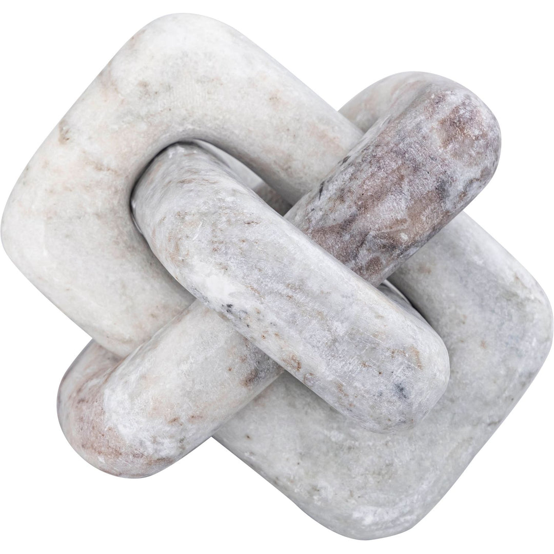 Bond Genuine Marble Decorative Knot — Brown