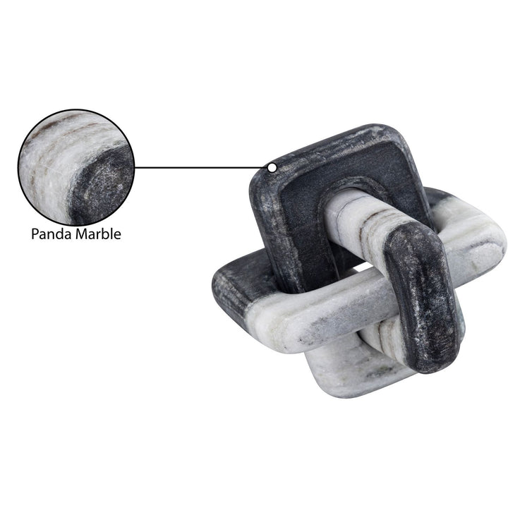 Bond Genuine Marble Decorative Knot — Panda