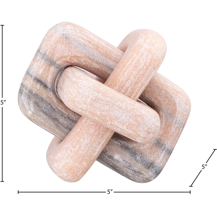 Bond Genuine Marble Decorative Knot — Pink