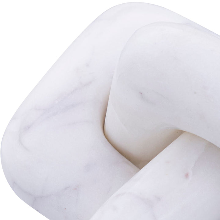 Bond Genuine Marble Decorative Knot — White