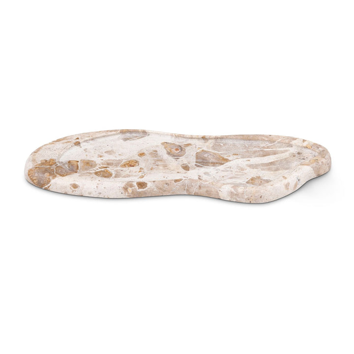 Arezzo Genuine Marble Tray — Beige