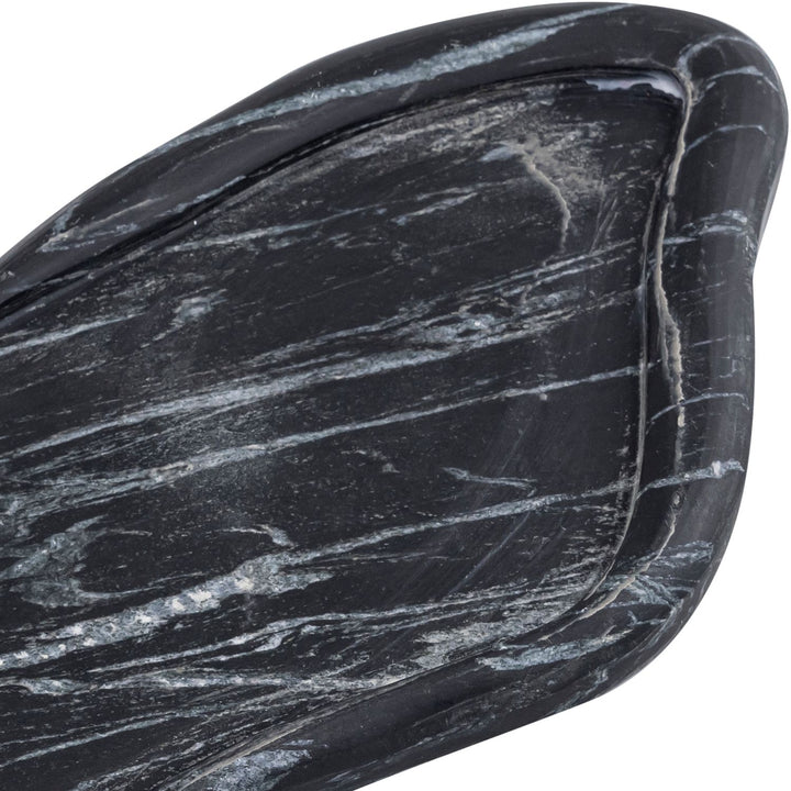 Arezzo Genuine Marble Tray — Black