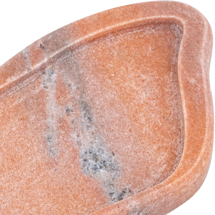 Arezzo Genuine Marble Tray — Pink