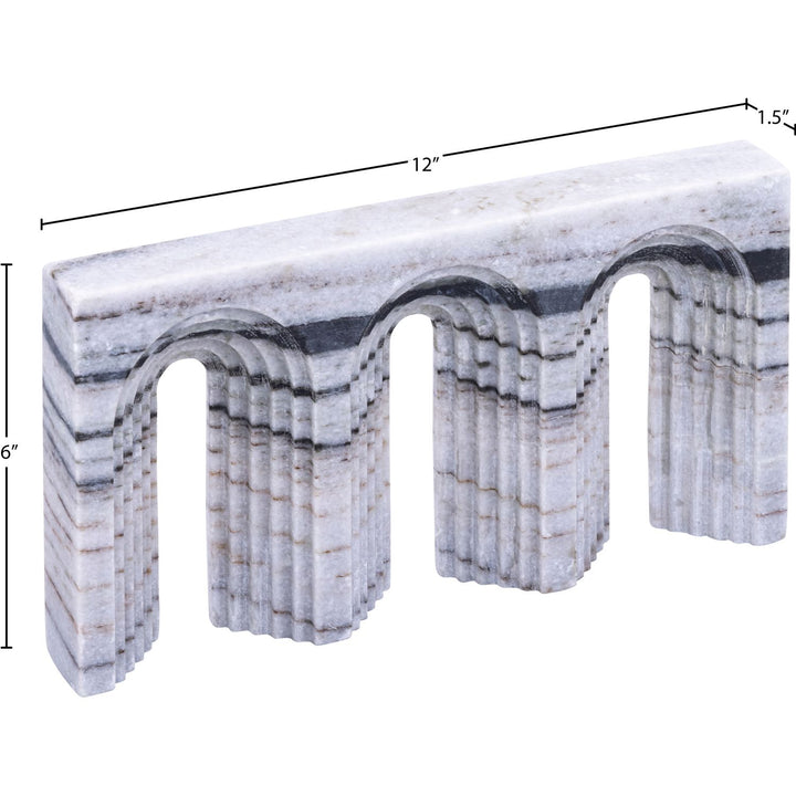 Curva Genuine Marble Decorative Object — Panda