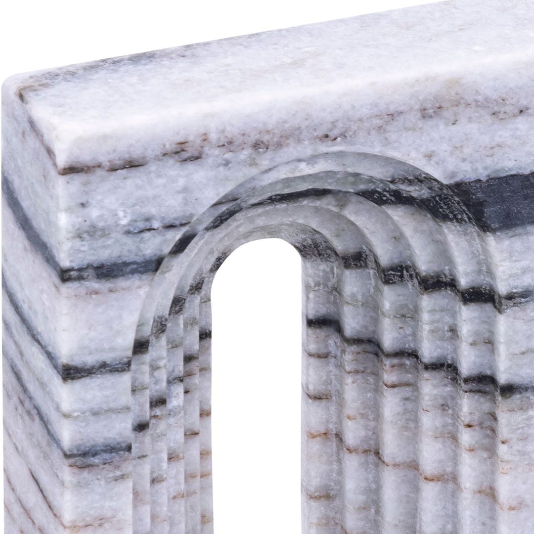 Curva Genuine Marble Decorative Object — Panda
