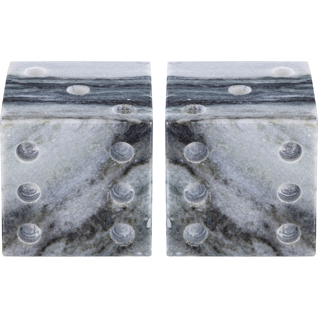 Dice Genuine Marble Decorative Dice — Panda
