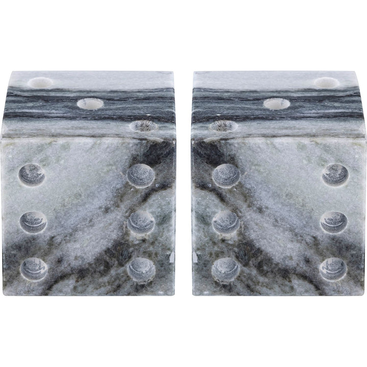 Dice Genuine Marble Decorative Dice — Panda