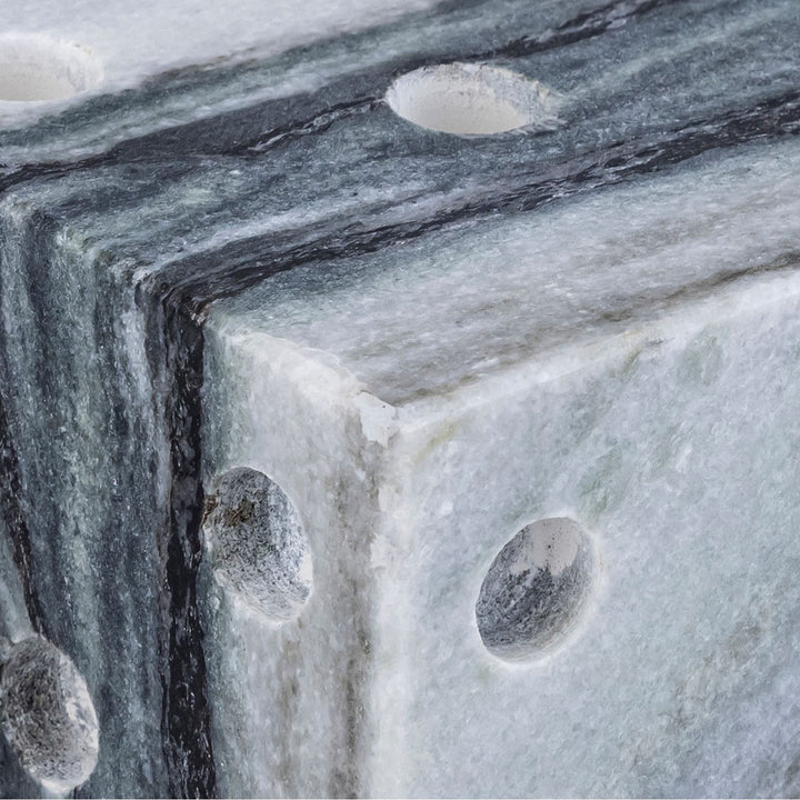 Dice Genuine Marble Decorative Dice — Panda