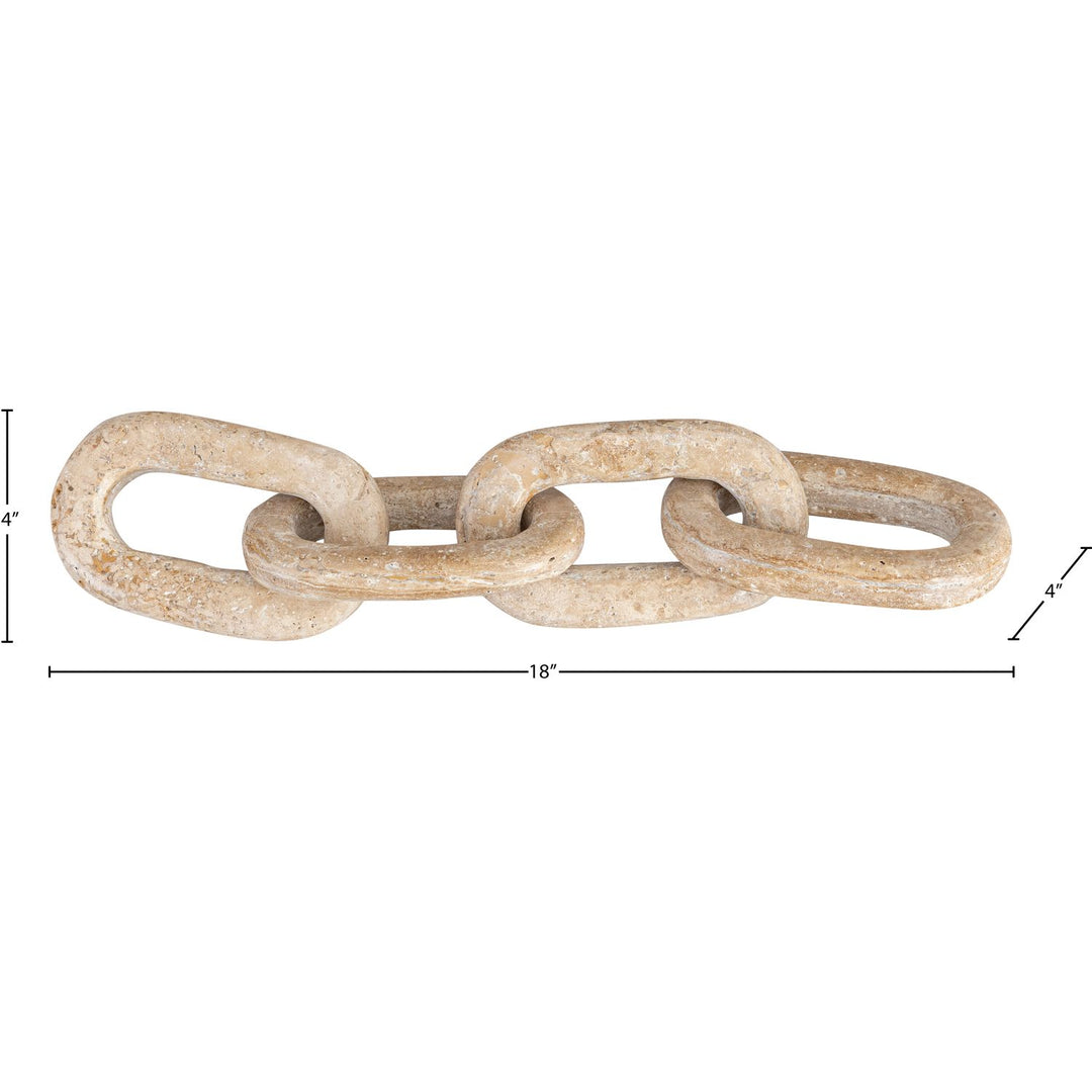 Lynx Natural Travertine Decorative Chain Links