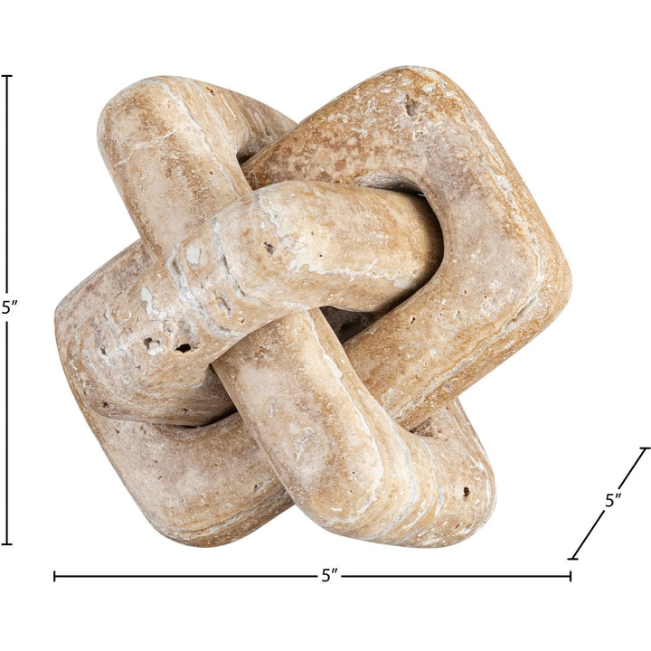 Bond Natural Travertine Decorative Knot