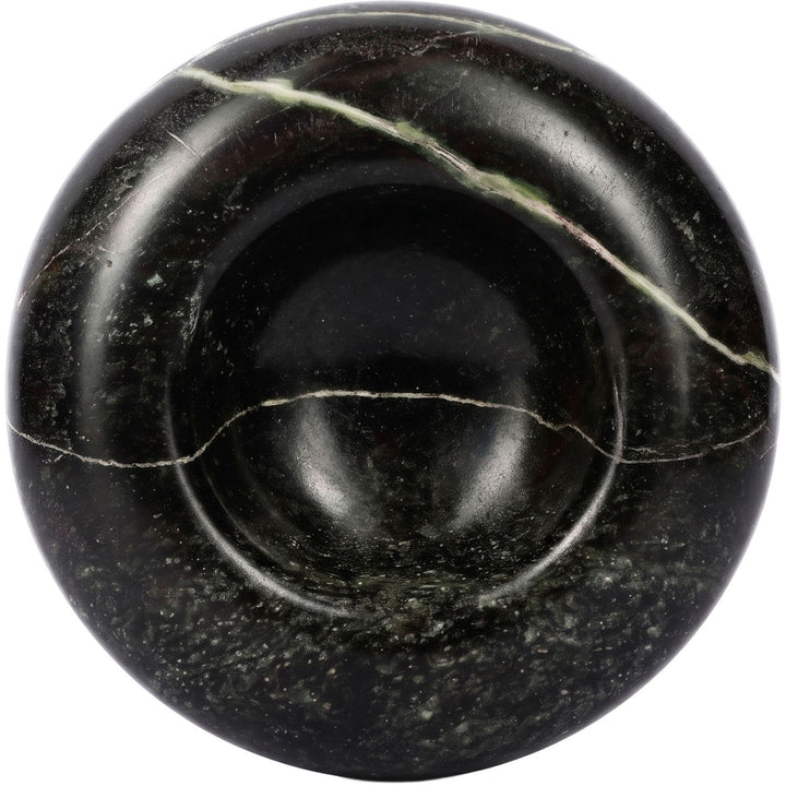 Bellamare Genuine Marble Decorative Bowl — Green
