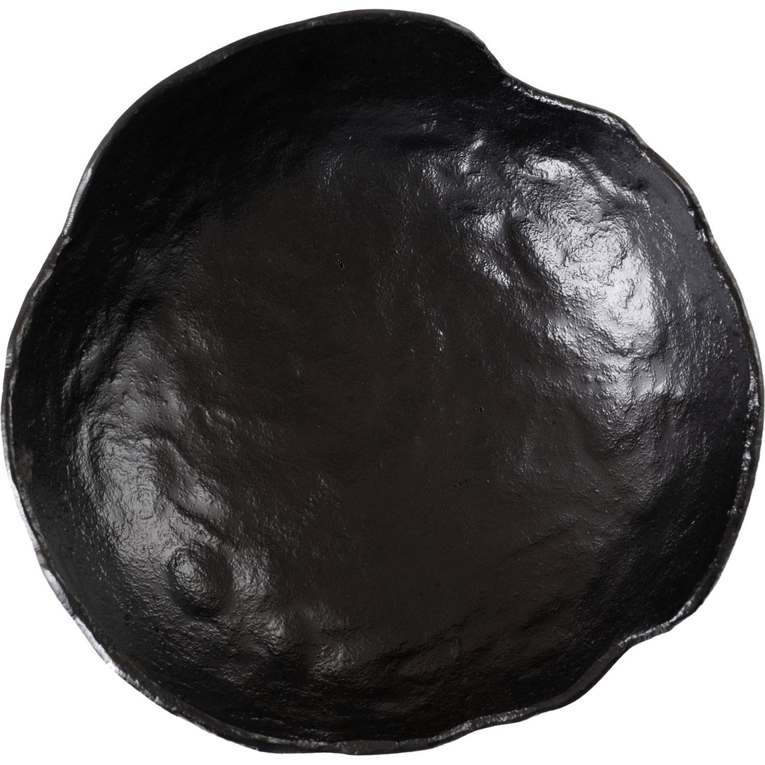 Calyx Aluminum Decorative Bowl — Black