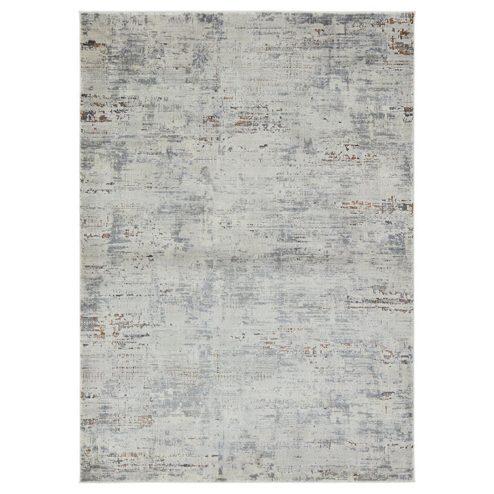 Jaipur Living Isola Abstract Gray/ Blue Area Rug (5'3"X7'6")