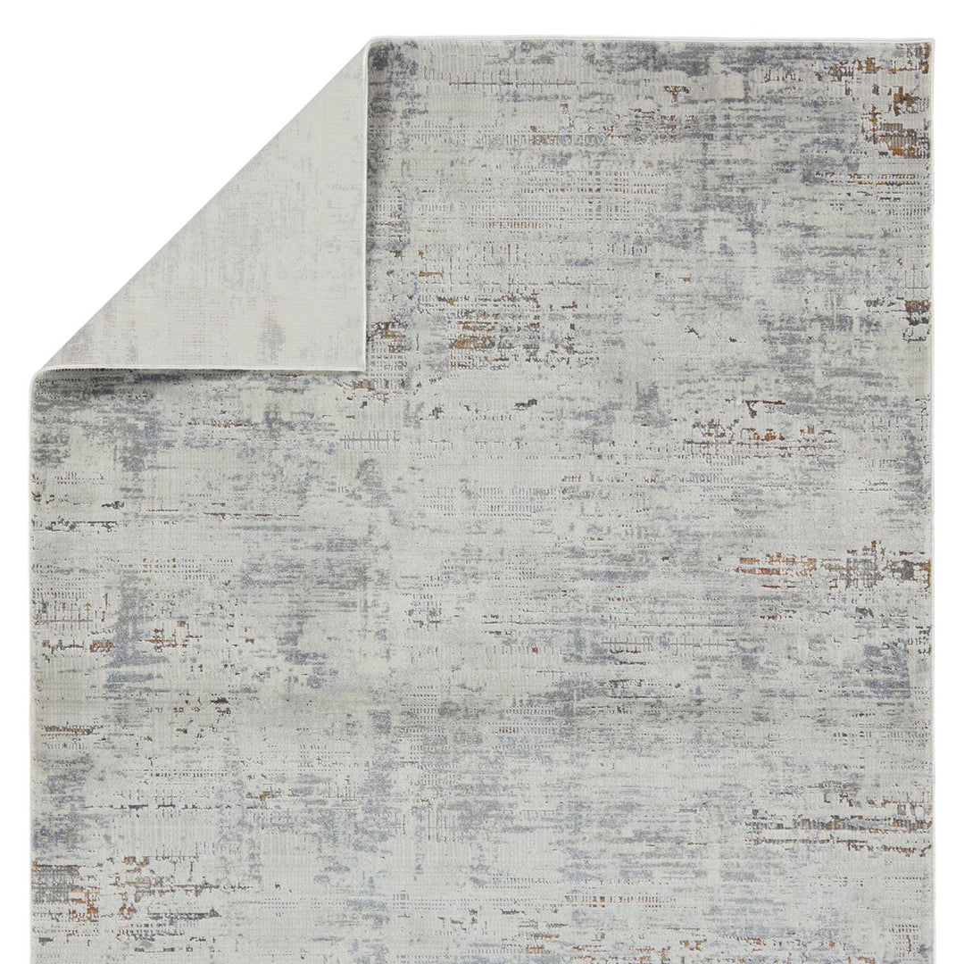 Jaipur Living Isola Abstract Gray/ Blue Area Rug (7'10"X10')