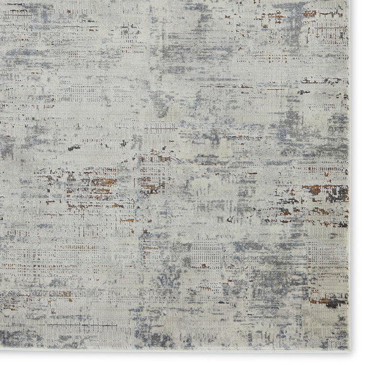 Jaipur Living Isola Abstract Gray/ Blue Area Rug (9'10"X12')