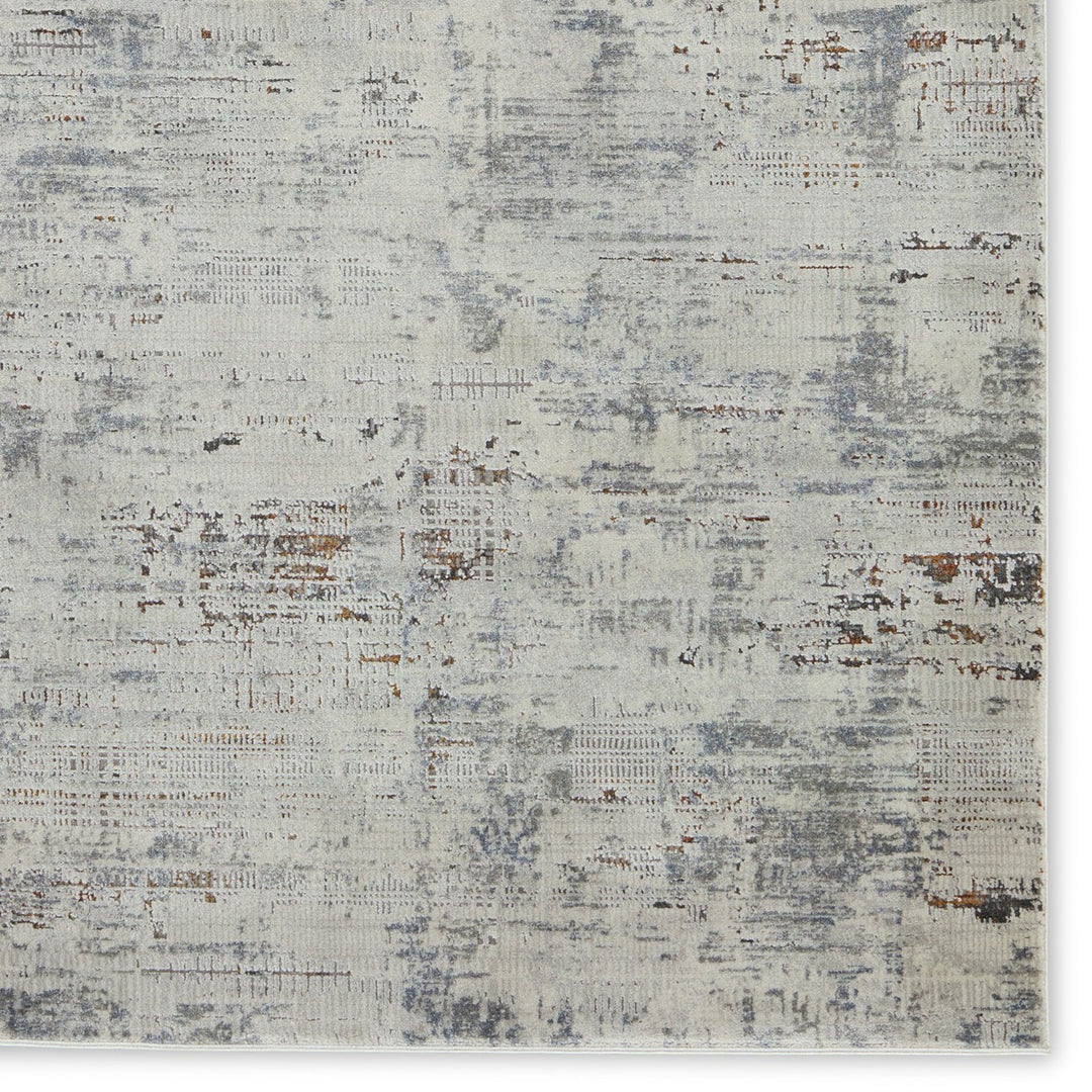 Jaipur Living Isola Abstract Gray/ Blue Area Rug (5'3"X7'6")