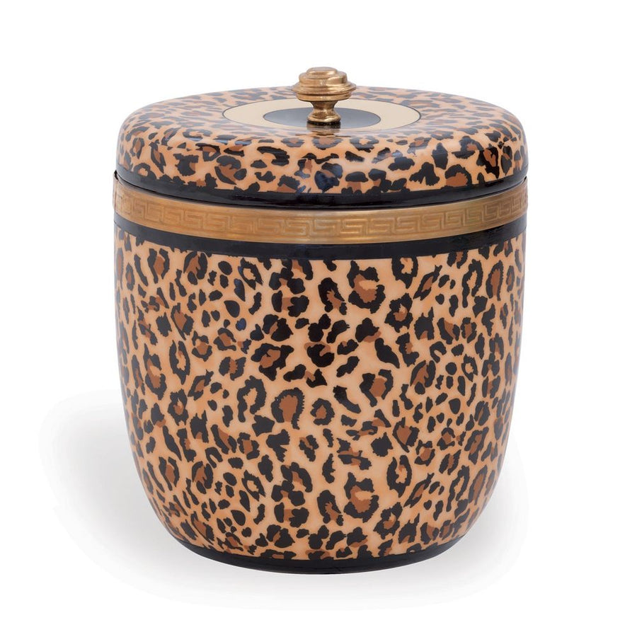 Boxes Leopard Round Box