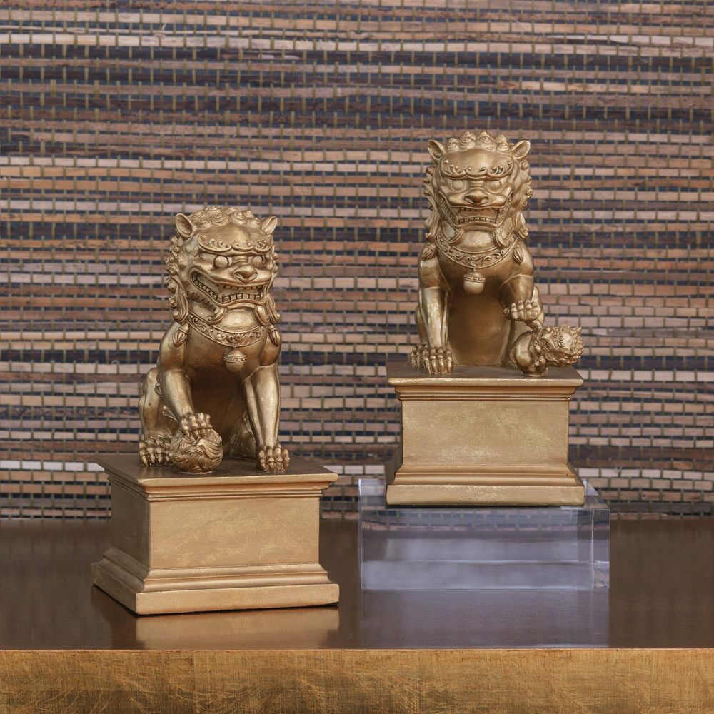 Bookends Foodog Gold Bookends - Set of 2