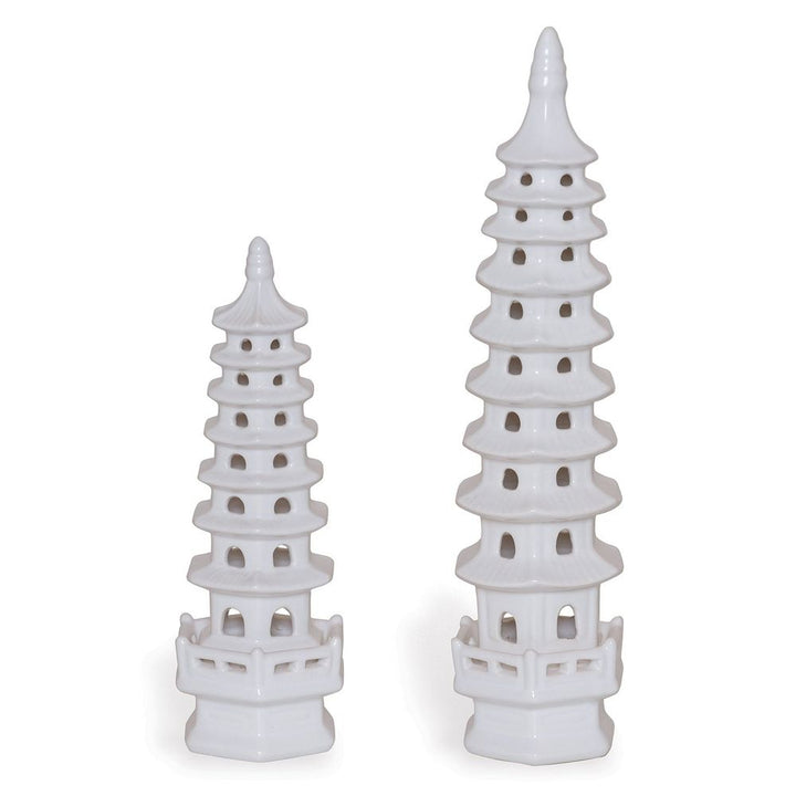 Decorative Objects Pagoda Tall Objects - set of 2