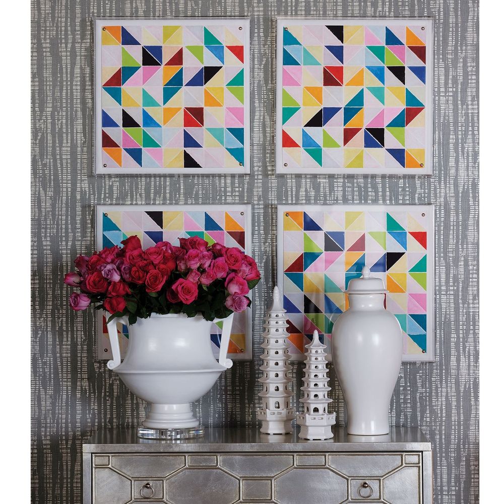 Pagoda Tall Objects - set of 2