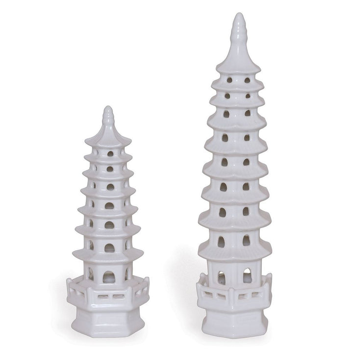 Decorative Objects Pagoda Tall Objects - set of 2