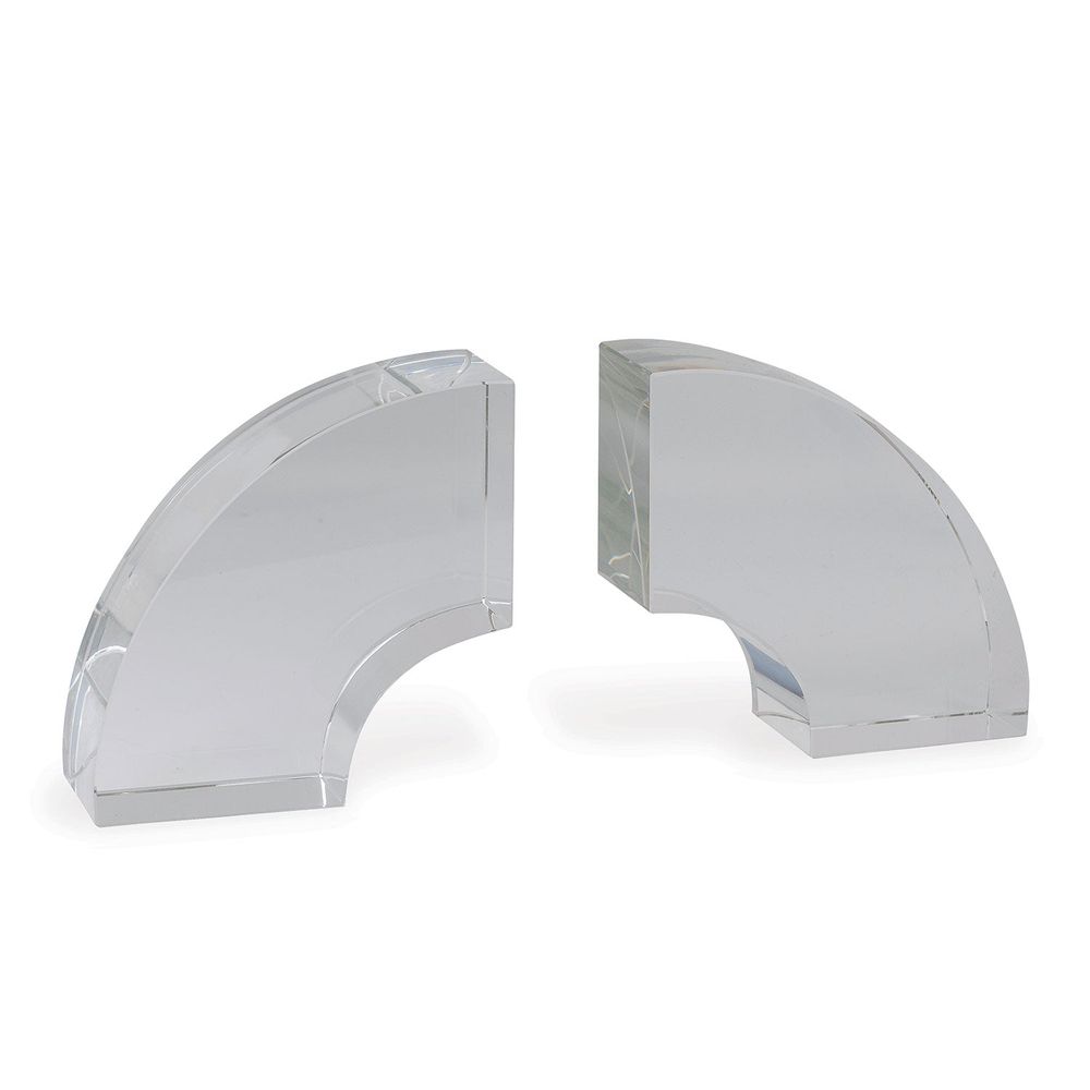 Bookends Nolan Crystal Bookend (Set of 2)