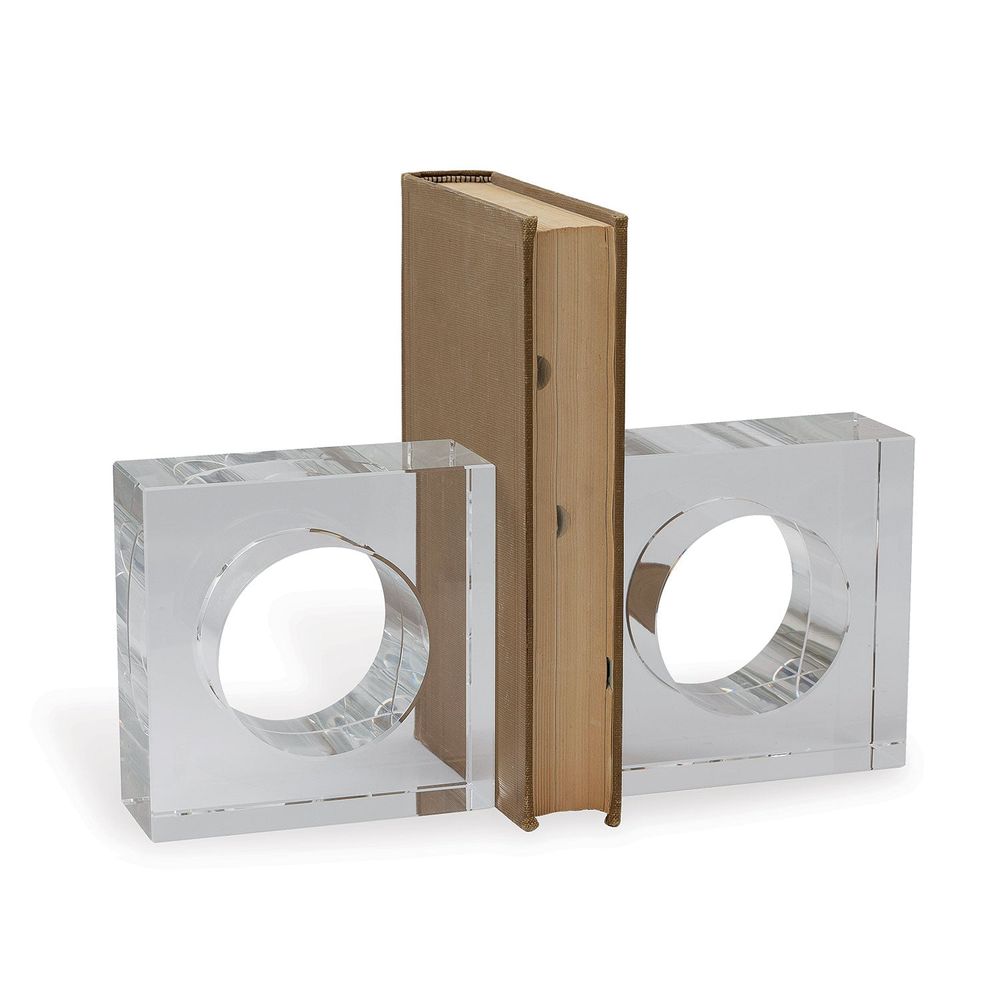 Bookends Sandy Crystal Bookend (Set of 2)