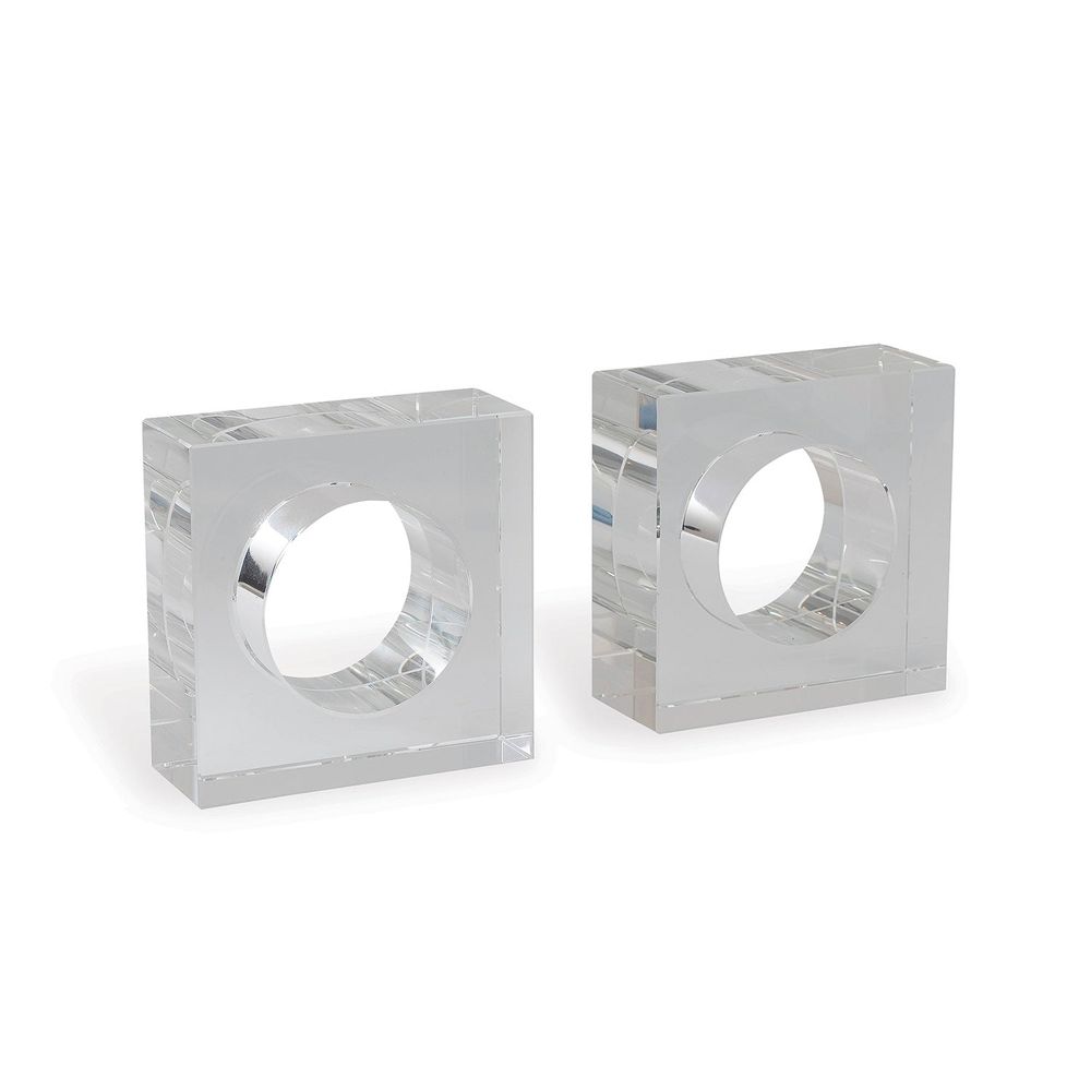 Bookends Sandy Crystal Bookend (Set of 2)