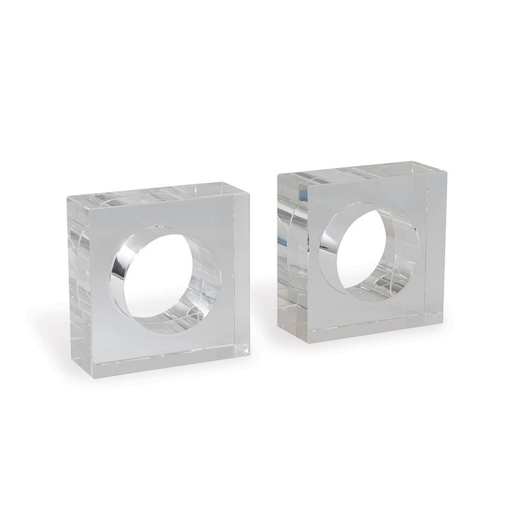 Bookends Sandy Crystal Bookend (Set of 2)