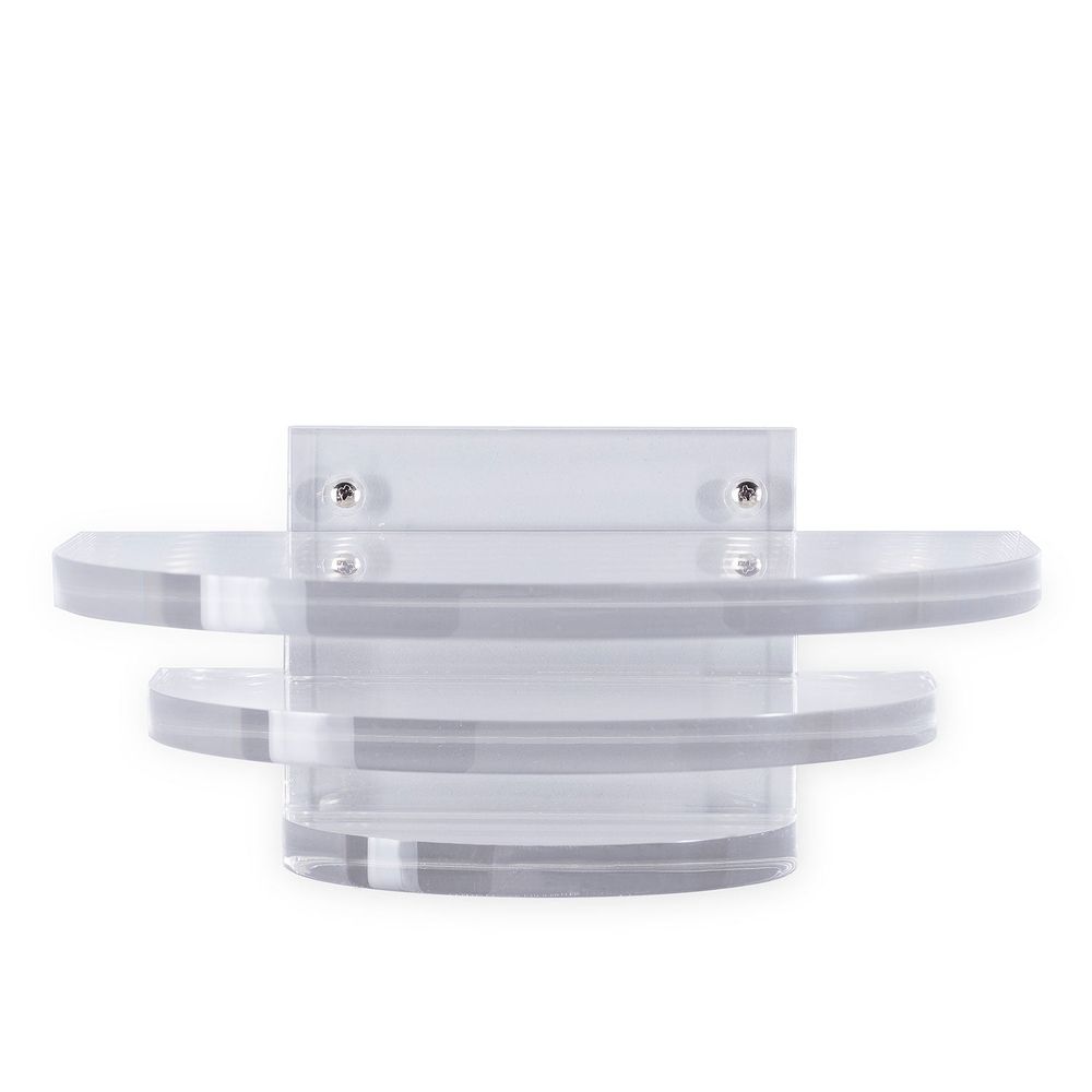 Bookcases & Etageres Deco Square and Round Lucite Shelf