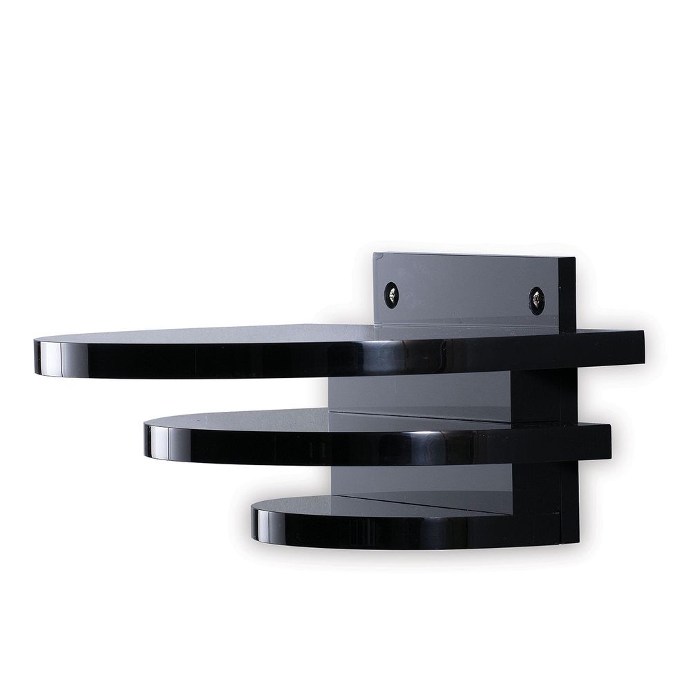 Deco Square and Round Lucite Shelf