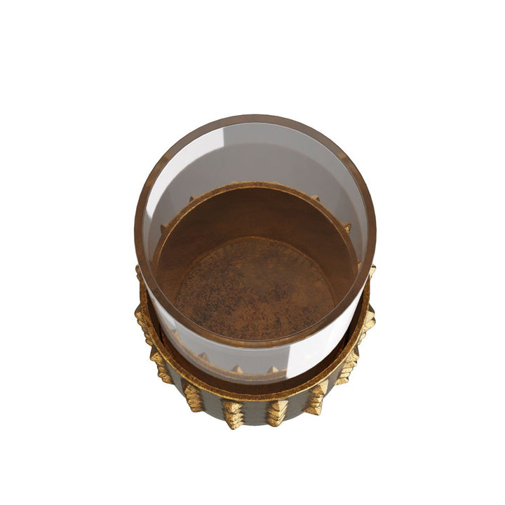 Candle Holders Eyan Hurricane - Gold