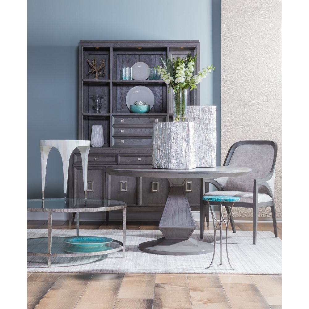 Bello Round Spot Table - Creamy White