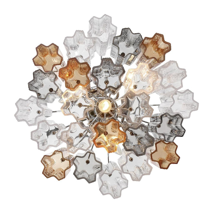 Addis 4 Light Chandelier-Crystorama Lighting Company-CRYSTO-ADD-300-AG-AM-ChandeliersAged Brass-Tronchi Glass Amber-14-France and Son