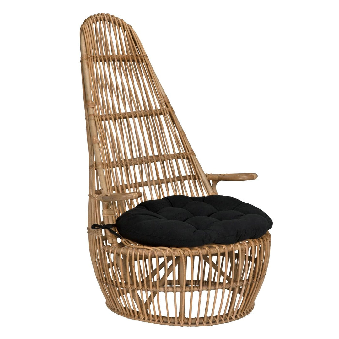 Clementine Chair-Noir-NOIR-AE-280-Lounge Chairs-1-France and Son