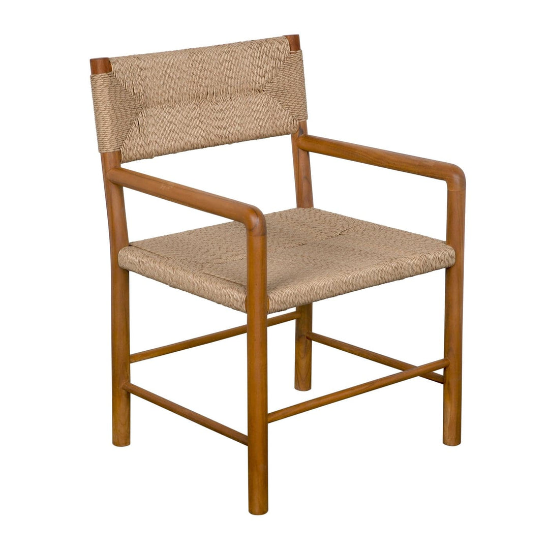 Franco Arm Chair-Noir-NOIR-AE-305T-SYN-Dining Chairs-1-France and Son