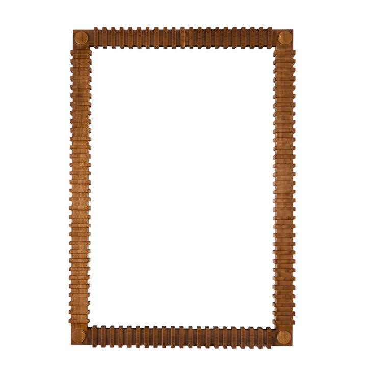 Mirrors Rift Mirror, Teak