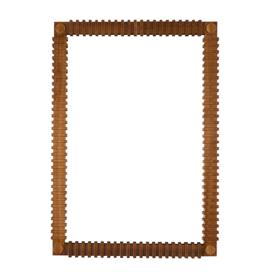 Mirrors Rift Mirror, Teak
